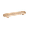 Bring a touch of modern elegance to your living space with our 27-inch decorative capsule woven tray. Crafted with a solid wood frame and a beautifully woven cane surface, this tray seamlessly blends functionality with style. The light natural finish and rounded capsule shape add a soft, contemporary look, making it an ideal accent piece for any room. Whether you’re organizing your coffee table, displaying decorative items, or serving snacks, this tray provides a sleek and stylish solution. The solid wood feet with protective pads ensure stability while preventing scratches on your furniture, making it perfect for everyday use.